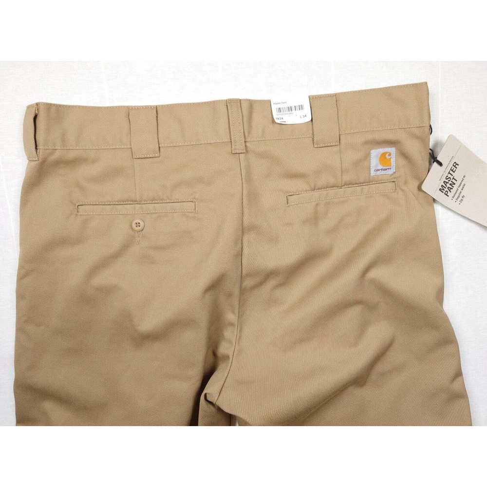 NEW Carhartt WIP Denison Men's Master Pant Twill 34 (measures 38") x 34 NWT - Picture 8 of 9